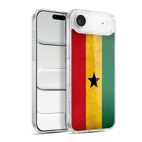 Head Case Designs Football World Flags Ghana Ghanaian Ghana Soft Gel Case for Apple iPhone 17 Air