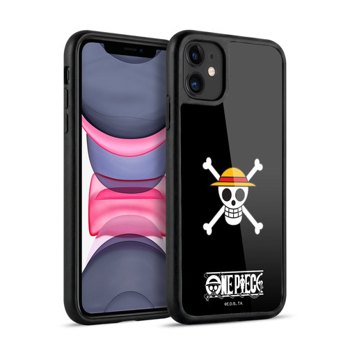 One Piece Graphic Art Classic Crew Logo Gel Armour Case For Apple iPhone 11