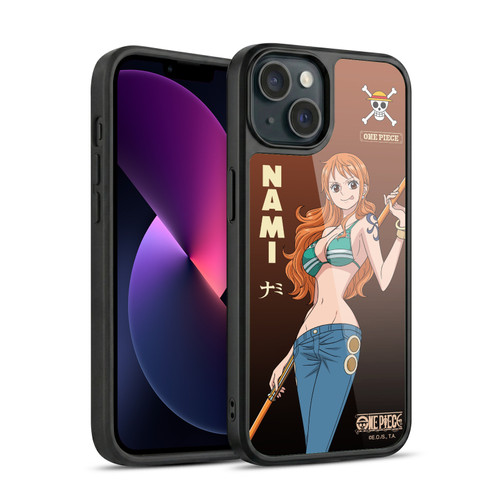 One Piece Graphic Art Nami Gel Armour Case For Apple iPhone 13