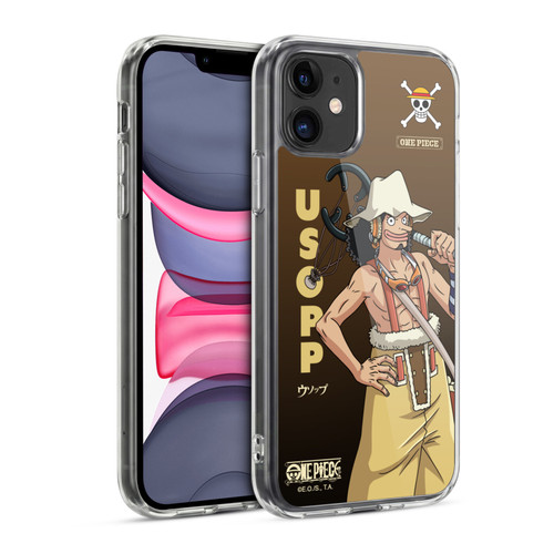 One Piece Graphic Art Usopp Soft Gel Case for Apple iPhone 11