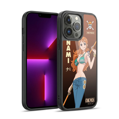 One Piece Graphic Art Nami Gel Armour Case For Apple iPhone 13 Pro Max