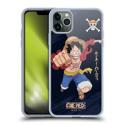 One Piece Graphic Art Luffy Soft Gel Case for Apple iPhone 11 Pro Max