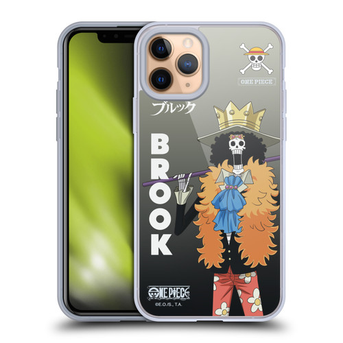 One Piece Graphic Art Brook Soft Gel Case for Apple iPhone 11 Pro