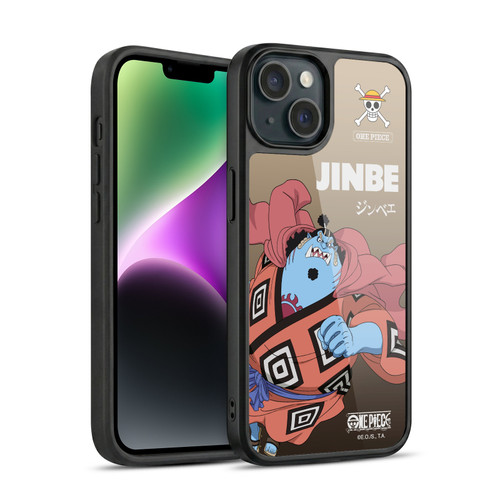 One Piece Graphic Art Jinbe Gel Armour Case For Apple iPhone 14