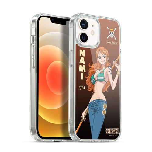 One Piece Graphic Art Nami Soft Gel Case for Apple iPhone 12 / iPhone 12 Pro & MagSafe