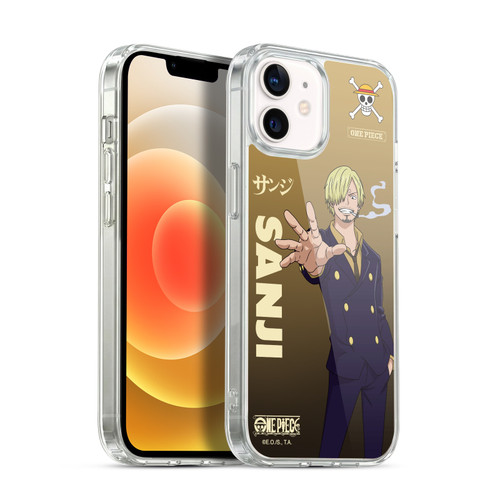 One Piece Graphic Art Sanji Soft Gel Case for Apple iPhone 12 / iPhone 12 Pro & MagSafe