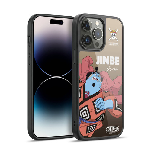 One Piece Graphic Art Jinbe Gel Armour Case For Apple iPhone 14 Pro Max