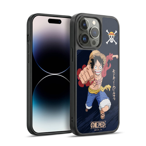 One Piece Graphic Art Luffy Gel Armour Case For Apple iPhone 14 Pro Max