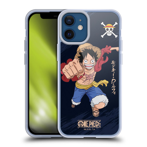 One Piece Graphic Art Luffy Soft Gel Case for Apple iPhone 12 Mini