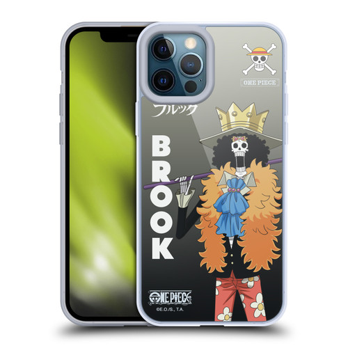One Piece Graphic Art Brook Soft Gel Case for Apple iPhone 12 Pro Max