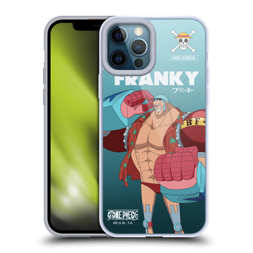 One Piece Graphic Art Franky Soft Gel Case for Apple iPhone 12 Pro Max
