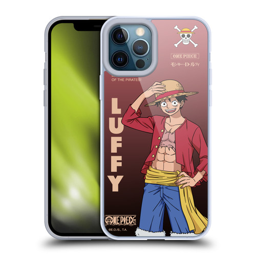 One Piece Graphic Art Monkey D. Luffy Soft Gel Case for Apple iPhone 12 Pro Max