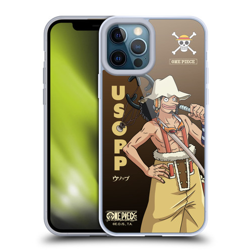 One Piece Graphic Art Usopp Soft Gel Case for Apple iPhone 12 Pro Max