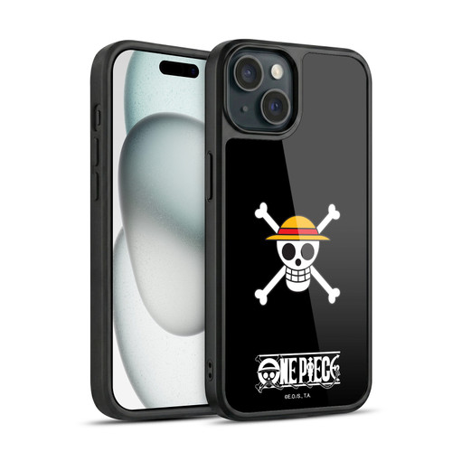 One Piece Graphic Art Classic Crew Logo Gel Armour Case For Apple iPhone 15