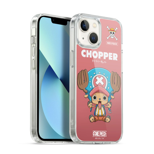 One Piece Graphic Art Chopper Soft Gel Case for Apple iPhone 13