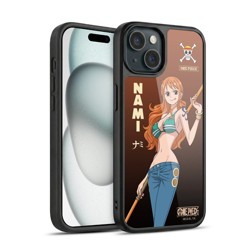 One Piece Graphic Art Nami Gel Armour Case For Apple iPhone 15