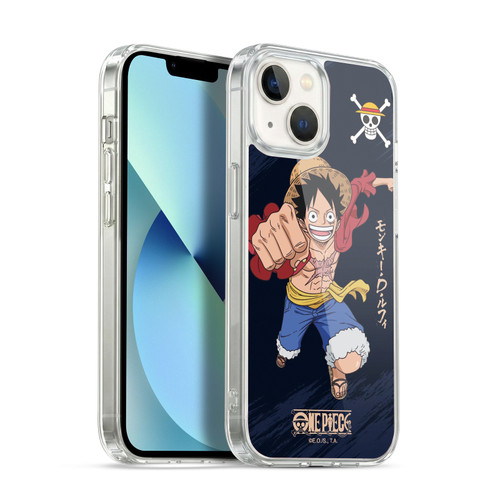 One Piece Graphic Art Luffy Soft Gel Case for Apple iPhone 13