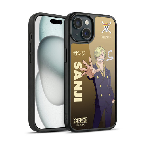 One Piece Graphic Art Sanji Gel Armour Case For Apple iPhone 15