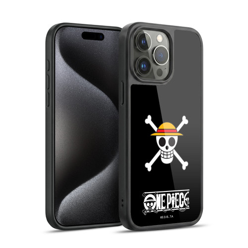 One Piece Graphic Art Classic Crew Logo Gel Armour Case For Apple iPhone 15 Pro Max
