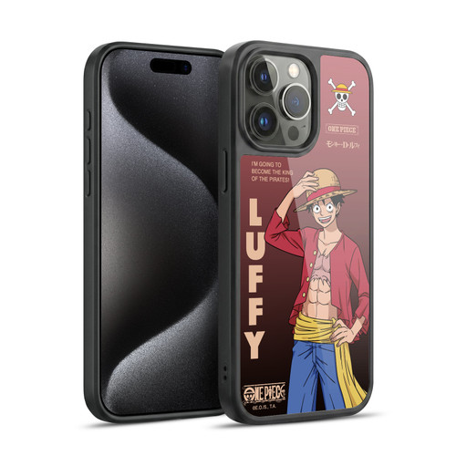 One Piece Graphic Art Monkey D. Luffy Gel Armour Case For Apple iPhone 15 Pro Max