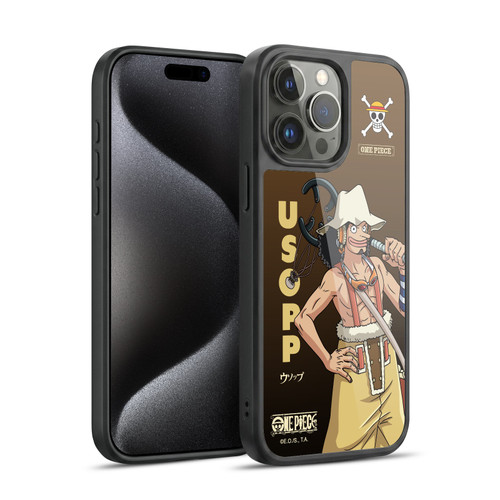 One Piece Graphic Art Usopp Gel Armour Case For Apple iPhone 15 Pro Max