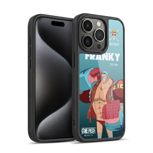One Piece Graphic Art Franky Gel Armour Case For Apple iPhone 15 Pro
