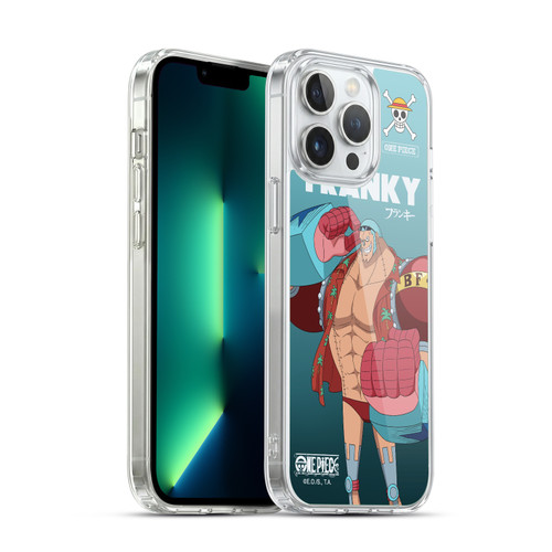 One Piece Graphic Art Franky Soft Gel Case for Apple iPhone 13 Pro Max & MagSafe
