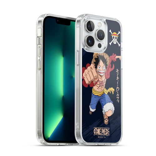 One Piece Graphic Art Luffy Soft Gel Case for Apple iPhone 13 Pro Max & MagSafe