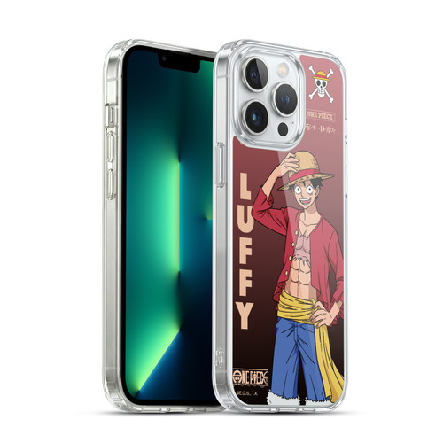 One Piece Graphic Art Monkey D. Luffy Soft Gel Case for Apple iPhone 13 Pro Max & MagSafe