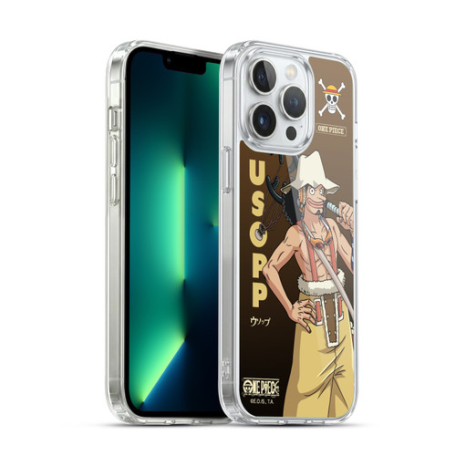 One Piece Graphic Art Usopp Soft Gel Case for Apple iPhone 13 Pro Max & MagSafe