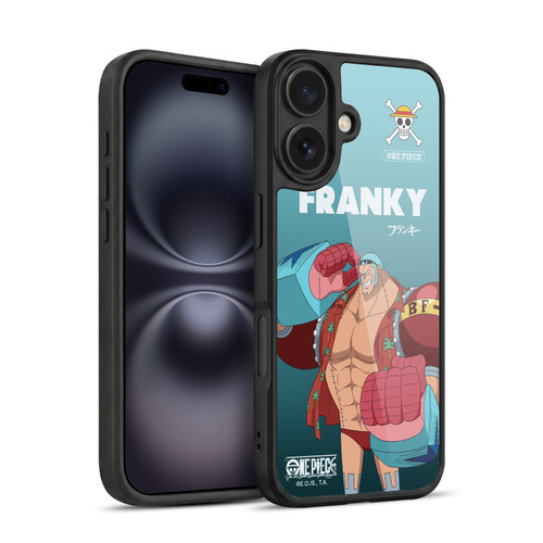 One Piece Graphic Art Franky Gel Armour Case For Apple iPhone 16