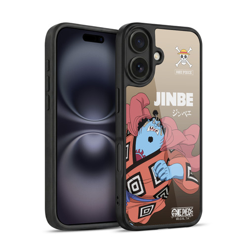 One Piece Graphic Art Jinbe Gel Armour Case For Apple iPhone 16
