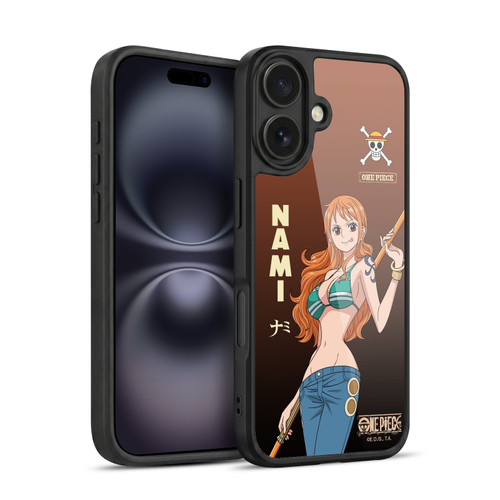One Piece Graphic Art Nami Gel Armour Case For Apple iPhone 16