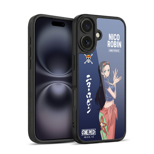 One Piece Graphic Art Nico Robin Gel Armour Case For Apple iPhone 16