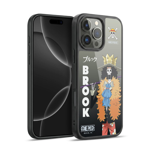 One Piece Graphic Art Brook Gel Armour Case For Apple iPhone 16 Pro Max