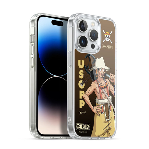 One Piece Graphic Art Usopp Soft Gel Case for Apple iPhone 13 Pro & MagSafe