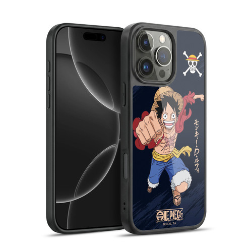 One Piece Graphic Art Luffy Gel Armour Case For Apple iPhone 16 Pro Max