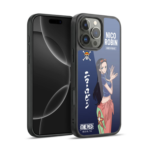One Piece Graphic Art Nico Robin Gel Armour Case For Apple iPhone 16 Pro Max