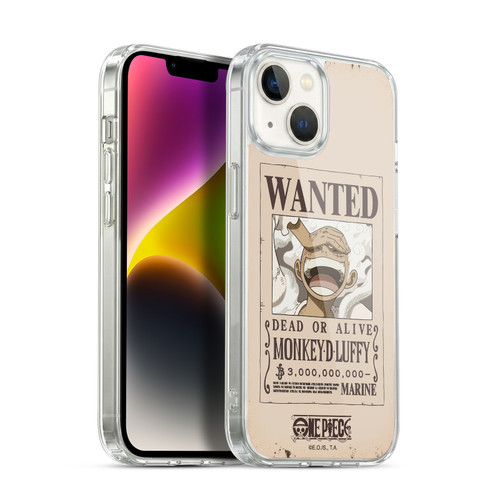 One Piece Graphic Art Luffy Gear 5 Poster Soft Gel Case for Apple iPhone 14
