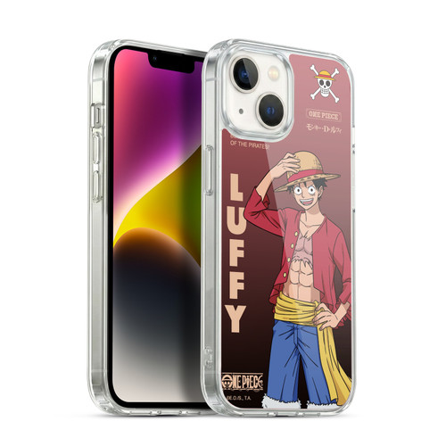 One Piece Graphic Art Monkey D. Luffy Soft Gel Case for Apple iPhone 14