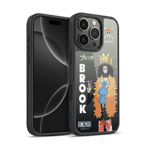 One Piece Graphic Art Brook Gel Armour Case For Apple iPhone 16 Pro