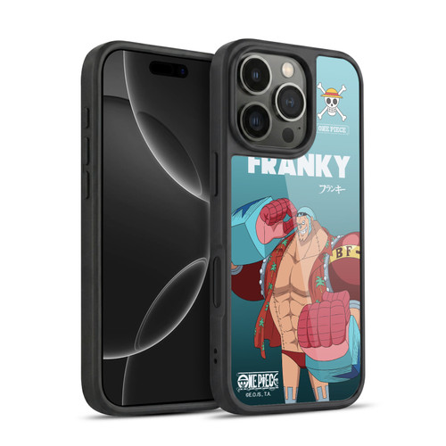 One Piece Graphic Art Franky Gel Armour Case For Apple iPhone 16 Pro