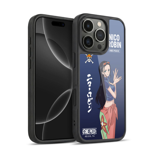 One Piece Graphic Art Nico Robin Gel Armour Case For Apple iPhone 16 Pro