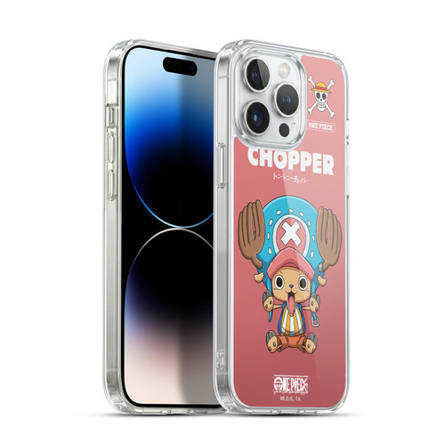 One Piece Graphic Art Chopper Soft Gel Case for Apple iPhone 14 Pro Max