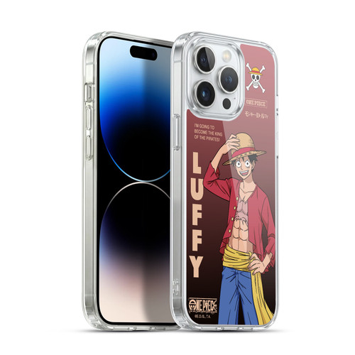 One Piece Graphic Art Monkey D. Luffy Soft Gel Case for Apple iPhone 14 Pro Max
