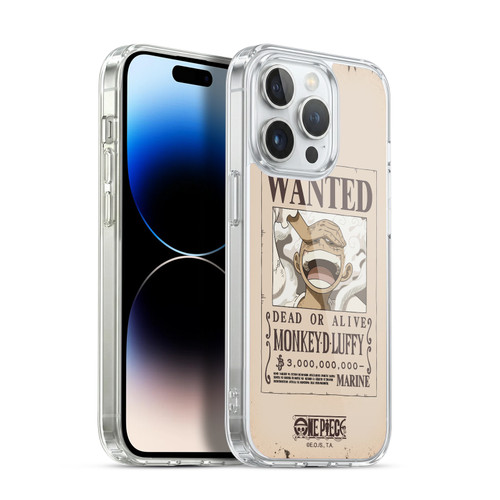 One Piece Graphic Art Luffy Gear 5 Poster Soft Gel Case for Apple iPhone 14 Pro & MagSafe