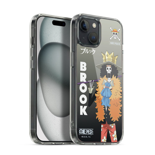 One Piece Graphic Art Brook Soft Gel Case for Apple iPhone 15 Plus & MagSafe