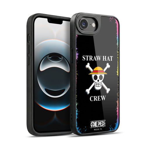 One Piece Graphic Art Colourful Crew Logo Gel Armour Case For Apple iPhone 16e / Apple iPhone 17e