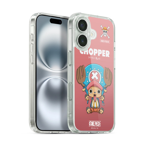 One Piece Graphic Art Chopper Soft Gel Case for Apple iPhone 16