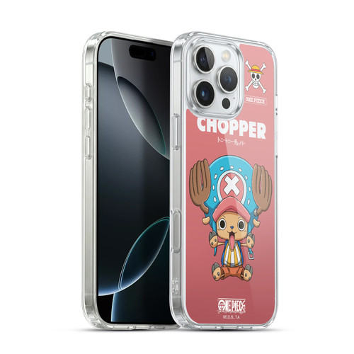One Piece Graphic Art Chopper Soft Gel Case for Apple iPhone 16 Pro Max